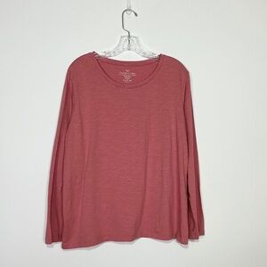 Ladies Faded Glory Long-Sleeve Tee - Size XXL